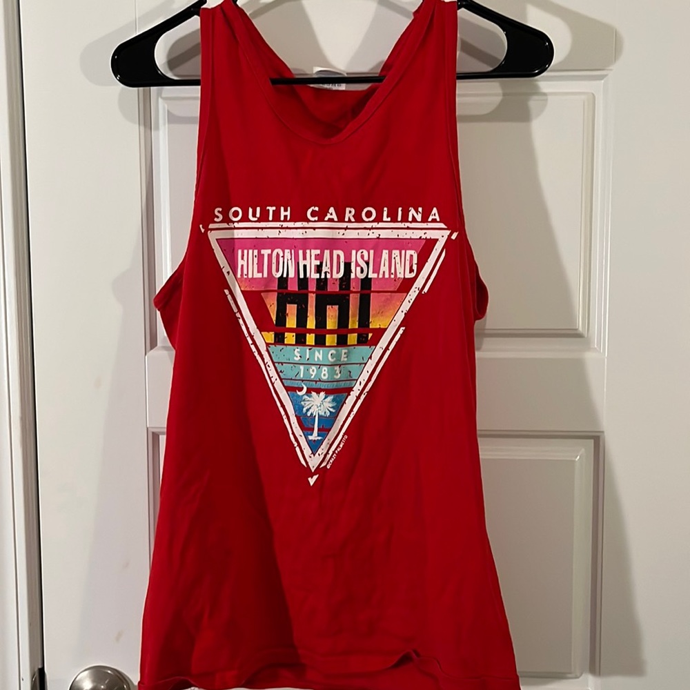 hilton head muscle shirt